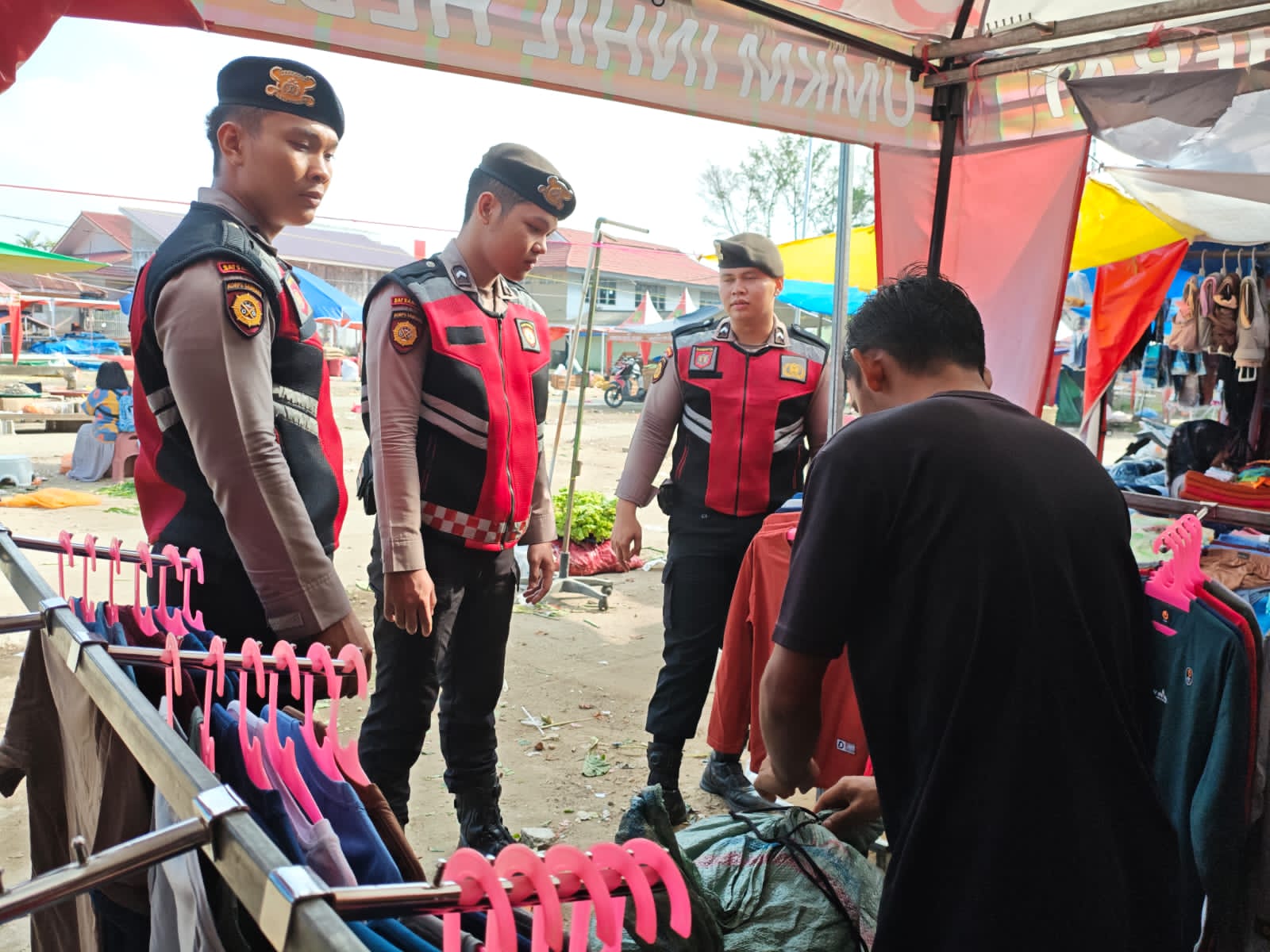Sat Samapta Polres Inhil Gelar Patroli Harkamtibmas, Jaga Keamanan dan Cegah 3C