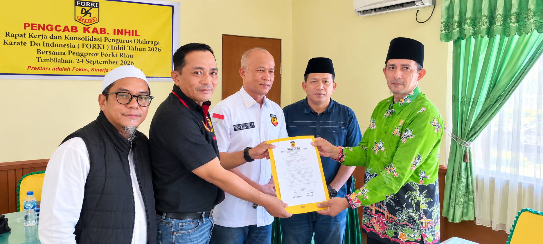 FORKI Inhil Rapat Konsolidasi, Matangkan Tiga Agenda Besar
