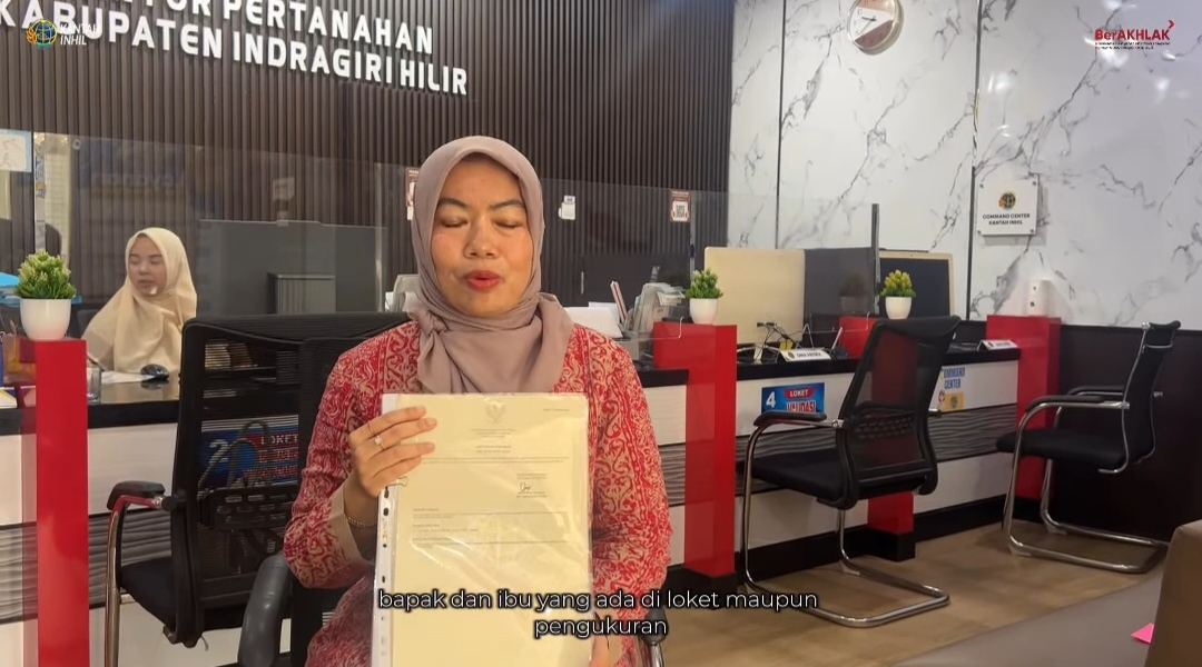Mewujudkan Kepastian Hukum, Komitmen Pelayanan Prima Kantor Pertanahan Kabupaten Indragiri Hilir